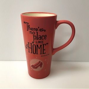 HALLMARK Mug Wizard of Oz “There’s No Place Like Home” Ruby Slippers Orange Red